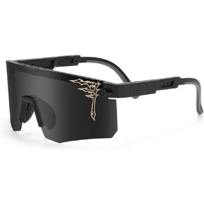 FIXEROS Two Size Polarized Baseball Sunglasses For Adults and Youth Boys Girls Kids UV400 Men Women Cycling Sports Glasses