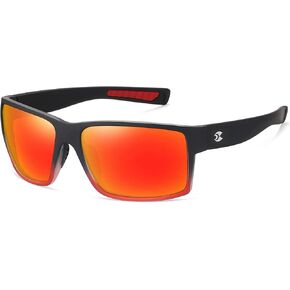 نظارات شمسية مستقطبة Suoso للرجال نظارات شمسية رياضية للنساء: نظارات شمسية للحماية من الأشعة فوق البنفسجية 400 للنساء تلتف حول نظارات ركوب الدراجات in Kuwait