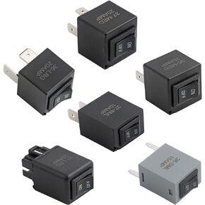 9038 Fuel Pump Relay Bypass Master Kit Relay Tester Diagnostic Scan Tool Compatible with Domestic Volkswagen GM BMW Chrysler Audi Replaces# 9036 9037(Pack of 6)
