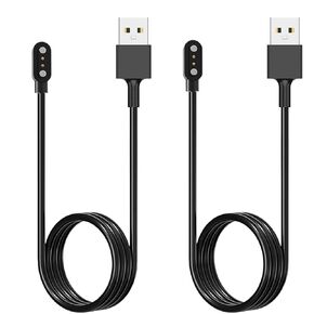 Acediar [2-Pack] 3.3FT Smart Watch Charger Magnetic USB Charging Cable for Letsfit Willful YAMAY VeryFitPro SW023 ID205L SW021 ID205U ID205S SW025 Uwatch 3S 3 2 2S
