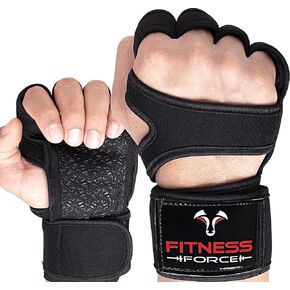 Ventilated Gym Gloves for Men with Built-in Wrist Support for Workouts Weightlifting Gloves Workout Gloves for Women