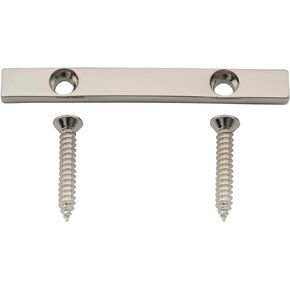 Musiclily Pro 45mm Brass Bass String Retainer Bar for 5-String Electric Bass, Black