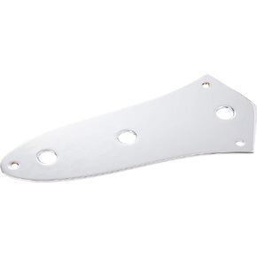 Fender Vintage-Style 3-Hole Jazz Bass Control Plate - Chrome