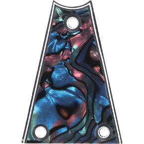 PATIKIL Metal Guitar Rod Cover Plate 3 Ply 3 Holes Multicolor for Electric Guitar Bass Accessory
