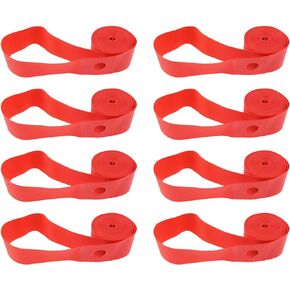 Kasteco 8 Pack Bicycle Rim Strip Rim Tape, 26 Inch or 700C