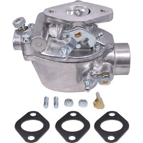 JDMSPEED New Heavy Duty 8N9510C-HD Marvel Schebler Carburetor with Gasket and Bolts Replacement For Ford Tractor 2N 8N 9N 1939-1952 TSX33 TSX241A TSX241B TSX241C Replaces B3NN9510A 8N9510C 9N9510A