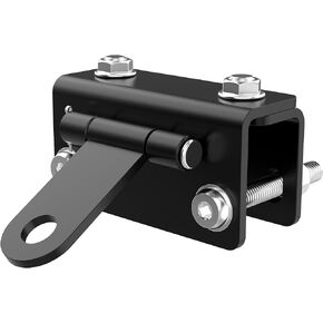 Universal Snowmobile Bumper Hitch, Adjustable Heavy Duty Steel Snowmobile Sled Trailer Tow Hitching Kit Compatible with Ski Doo Polaris REV Arctic Cat Yamaha, HOWBOW Tongue Type Snowmobile Accessories