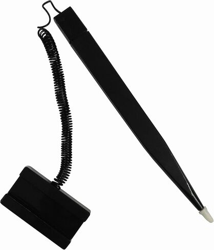 قلم آمن FixtureDisplays® 1PK مع حامل مربع، حبر أزرق 18131-FBA in Kuwait