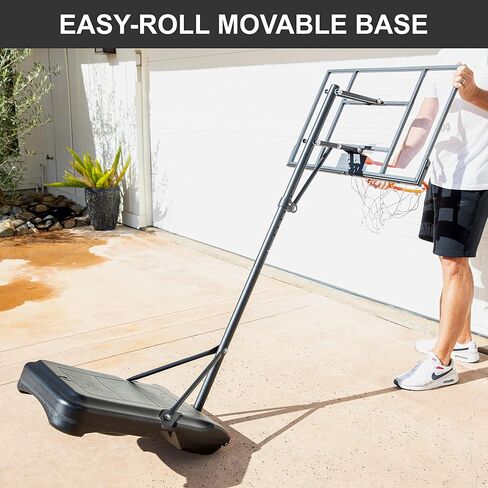 نظام QUICKPLAY Baller Mini Hoop | نظام طوق كرة السلة المحمول مع عمود ارتفاع قابل للتعديل in Kuwait