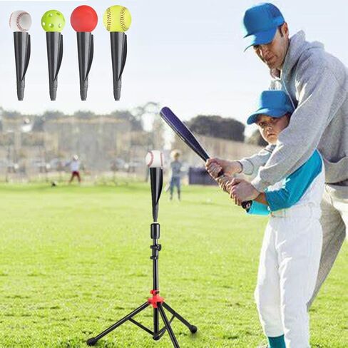 Storgem Batting Baseball tee Softball, Easy to Adjustable Height,Portable Tripod Stand Base Tee for Hitting Training Practice,with Carrying Bag in Saudi Arabia