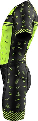 Sparx Mens Triathlon Suit - Aero Triathlon Suit Men - Short Sleeve Tri Suit Racesuit in Kuwait