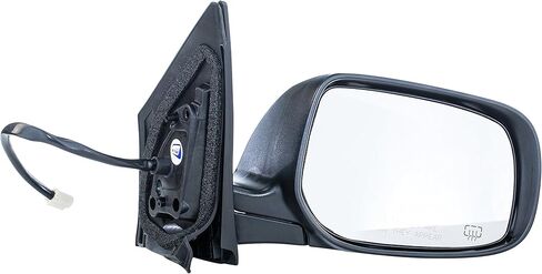 Dependable Direct Right Passenger Side Black Heated Manual Folding Power Operated Door Mirror for Toyota Corolla (2009 2010 2011 2012 2013) - Part Link #: TO1321247 in Saudi Arabia