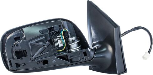 Dependable Direct Right Passenger Side Black Heated Manual Folding Power Operated Door Mirror for Toyota Corolla (2009 2010 2011 2012 2013) - Part Link #: TO1321247 in Saudi Arabia