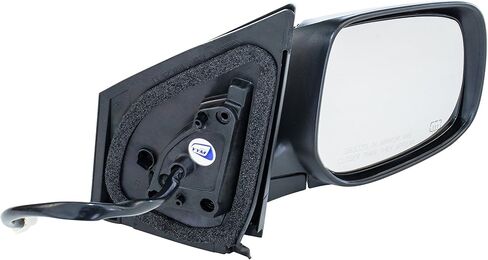 Dependable Direct Right Passenger Side Black Heated Manual Folding Power Operated Door Mirror for Toyota Corolla (2009 2010 2011 2012 2013) - Part Link #: TO1321247 in Saudi Arabia