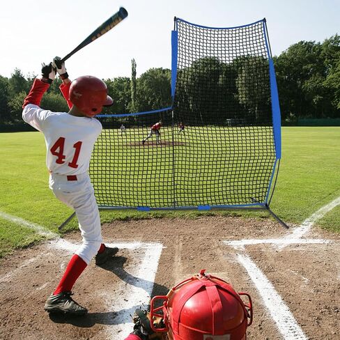 KAIDIDA Baseball Protector Screen 7X7 FT Mini Portable Baseball Net for Indoor Outdoor, Premium Shape Softball Protective Screen Pitching Net for More Use Scenes in Kuwait