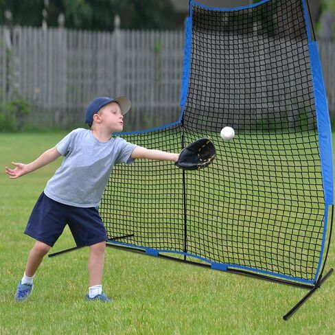 KAIDIDA Baseball Protector Screen 7X7 FT Mini Portable Baseball Net for Indoor Outdoor, Premium Shape Softball Protective Screen Pitching Net for More Use Scenes in Kuwait