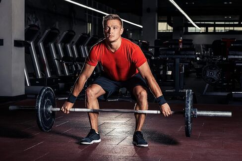 LC Fitness Olympic Barbell Clamps الياقات سريعة الفك زوج من مشابك الوزن لـ 2 بوصة من الحديد (أزرق) in Kuwait