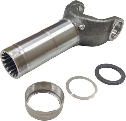 BUYMACHINERYPARTS عمود الإدارة منتصف العمود نير الانزلاق 3-3-488KX نير الانزلاق N3-3-488KX 1.500 x 16 Spline 7.312 "C/L حتى النهاية لسلسلة 1350 in Kuwait