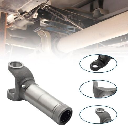 BUYMACHINERYPARTS عمود الإدارة منتصف العمود نير الانزلاق 3-3-488KX نير الانزلاق N3-3-488KX 1.500 x 16 Spline 7.312 "C/L حتى النهاية لسلسلة 1350 in Kuwait