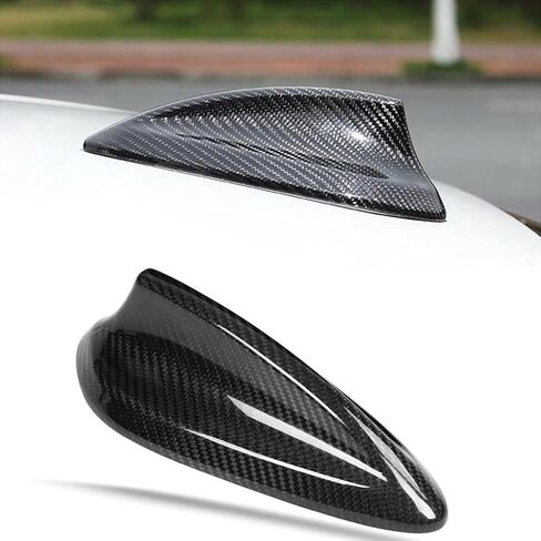 Shark Fin Antenna Cover Trim for BMW F30 F22 F35 F34 F32 F33 F80 F87 2-7 Series M2 M3 M4 Real Carbon Fiber Car Radio Signal Base Trim in Kuwait