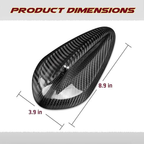 Shark Fin Antenna Cover Trim for BMW F30 F22 F35 F34 F32 F33 F80 F87 2-7 Series M2 M3 M4 Real Carbon Fiber Car Radio Signal Base Trim in Kuwait