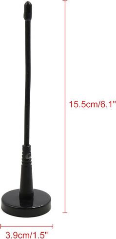 uxcell Black Magnetic Base Truck Vehicle Car Roof Mount Decorative Aerial Antenna in Saudi Arabia