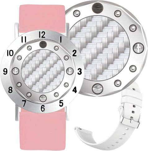 Golf Ball Marker with Carbon Fiber Ball Marker Bracelet, Golf Accessories, Golf Gifts, Golf Counter for Men Women in Saudi Arabia