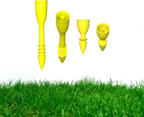 Designer Golf Tees: Grip The Ground, Do Not Fly, Unbreakable, Outlasting, Non-littering, Non-Time-Wasting in Saudi Arabia