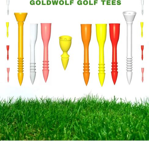 Designer Golf Tees: Grip The Ground, Do Not Fly, Unbreakable, Outlasting, Non-littering, Non-Time-Wasting in Saudi Arabia