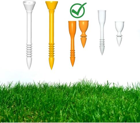 Designer Golf Tees: Grip The Ground, Do Not Fly, Unbreakable, Outlasting, Non-littering, Non-Time-Wasting in Saudi Arabia