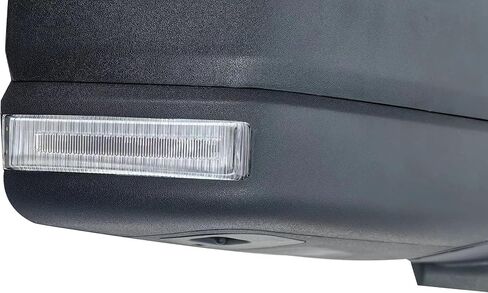 غطاء خلفي مزخرف بمرآة باب الجانب الأيمن للراكب ومسخن مع ضوء إشارة لسيارة Ford F-150 fit year 2015 2016 2017 2018 2019 2020 in Saudi Arabia