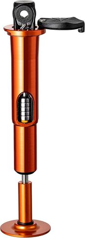 Granite Stash RT Ratchet Bike Multitool with 9 Bits Stored Inside Tapered Fork Steerer - Spring Loaded Tool Holder for Easy Access - Compact Bike Tool Kit for BMX Bike, Mountain Bike (Orange) in Saudi Arabia