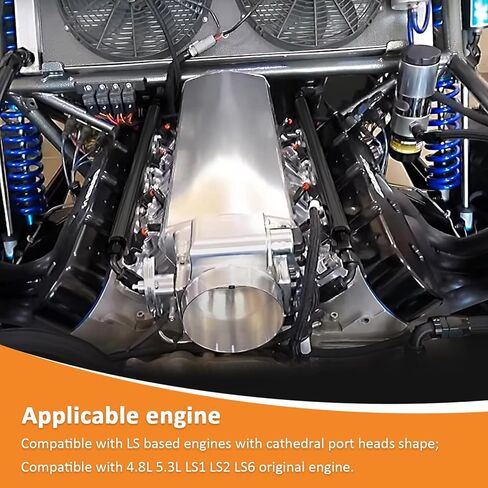 لمشعب السحب LS مع جسم الخانق متوافق مع LS1 LS2 LS6 من رؤوس منافذ الكاتدرائية المتوافقة مع ألومنيوم تشيفي كاديلاك بونتياك (102 مم) in Saudi Arabia