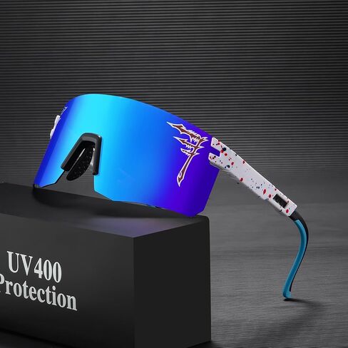 فيكسيروس نظارات شمسية مستقطبة بمقاسين للبالغين والشباب والأولاد والبنات والأطفال UV400 نظارات رياضية للرجال والنساء لركوب الدراجات in Saudi Arabia