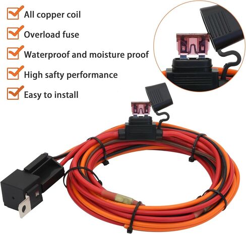 مجموعة مرحل مضخة الوقود مجموعة مرحل مضخة الوقود الكهربائية لنظام 12 فولت 40 أمبير مجموعة أسلاك مضخة الوقود in Kuwait