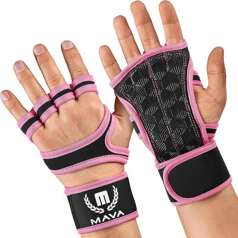 Mava Sports Weight Lifting Gloves with Wrist Support, Work Out Gloves, Gym Gloves - Great for Cross Training, Pull Ups, Calisthenics and Gym, Workout Gloves for Men & Women in Saudi Arabia