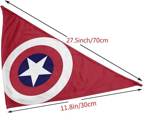 ديكور الأبطال الخارقين، وشاح Superdog، عصابات منديل، ملحقات قابلة للتعديل للكلاب الصغيرة إلى الكبيرة، وشاح مريلة مثلث - أفضل هدية للحيوانات الأليفة، مقاس واحد in Kuwait