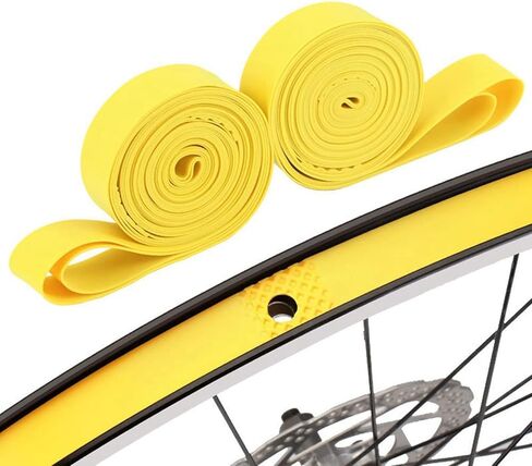 2 PCS Bike Tire Liners 700C for Road Bike Rim Tape Inner Tube Protection Liner Anti-Puncture Rim Strip in Kuwait