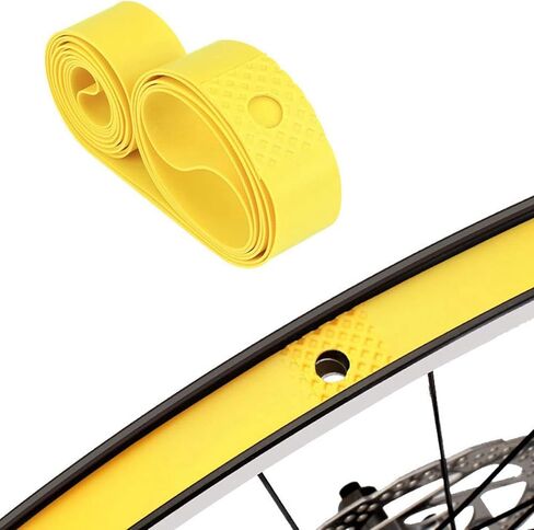 2 PCS Bike Tire Liners 700C for Road Bike Rim Tape Inner Tube Protection Liner Anti-Puncture Rim Strip in Kuwait