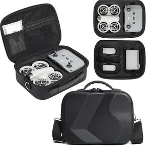 Neo Case, Portable Hard Storage Neo Travel Shoulder Bag for DJI Neo Fly More Combo Drone and Accessories (Grey)