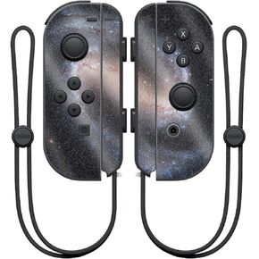 MightySkins Glossy Glitter Skin for Nintendo Joy-Con Controller - Eridanus | Protective, Durable High-Gloss Glitter Finish | Easy to Apply, Remove, and Change Styles | Made in The USA