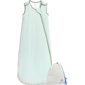 Supersoft Rayon Made from Bamboo Sleep Sack 1.0 TOG, Unisex Baby Sleep Sack with 2-Way Zipper YKK, Wearable Blanket Baby