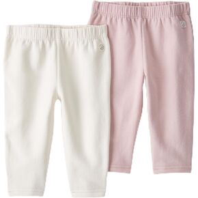 little planet by carter's Baby 2-Pack Terry Pants Made with Organic Cotton