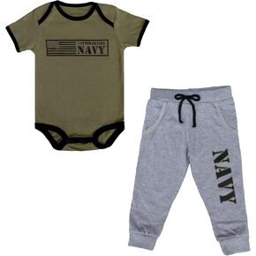 TROOPER Navy Baby Jogger Set (2 Pieces)