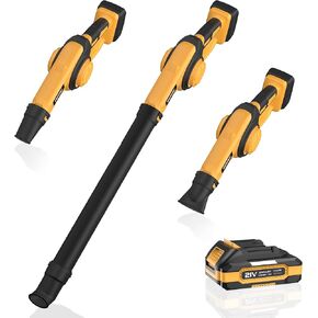 EWORK Mini Cordless Leaf Blower Up to 200 MPH Small Leaf Blower Cordless with Battery and Charger 21V Electric Leaf Blower 3 Speed Modes Battery Powered Leaf Blower Compact Blowers for Lawn Care