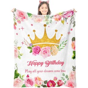 Girls Unicorn Blanket Kids Lovely Cartoon Magical Unicorn Fleece Blanket Child Cute Rainbow Moon Blanker Sky Blanket Living Room Decor Birthday Baby Toddler Unicorn Gifts