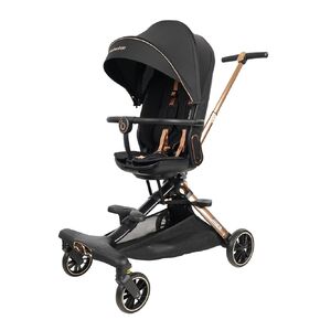 Lightweight Folding Baby Stroller, Stroller Wagon,Travel Stroller for Airplane, 360°Reversible Seat Design, Adjustable Canopy Stroller with Storage Basket, Toddler Umbrella Stroller
