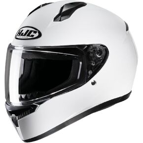 HJC Helmets C10 Men's Street Motorcycle Helmet - White / Medium