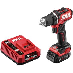 SKIL Brushless 12V/20V Flip Drill, 20V Kit Including 2.0 Ah USB-C Battery and Charger-DL6300D-12