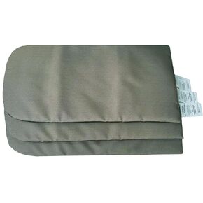ROODO Pet Stroller Original Replaveable Seat Cushion Dog Stroller Pad Dog Stroller Specific Mat,Stain-Resistant Replacement Seat Pads,Set of 3 pc (Gray)